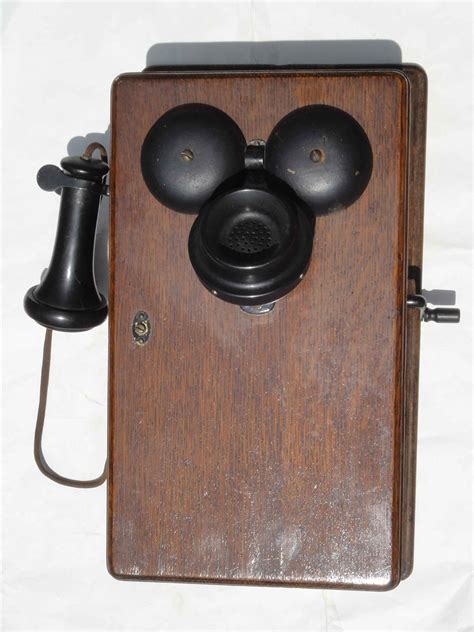 western electric wood box phone|western electric phone wooden box.